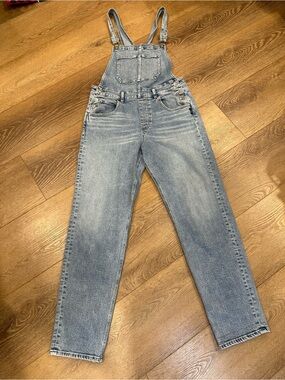 Silver Jeans Light Blue Denim Overalls
